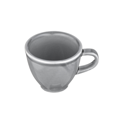 RISE BASE чашка 70 мл. серая